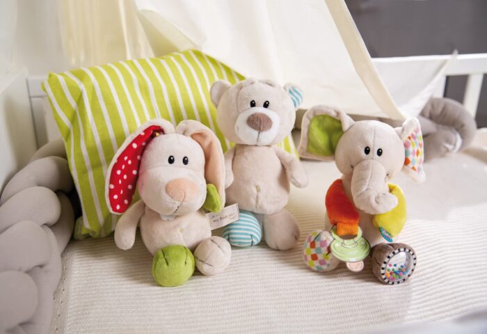 My First NICI Kuscheltier Bär Taps – Plüschtier Stofftier für Babys und Kleinkinder ab der Geburt – Bild 3